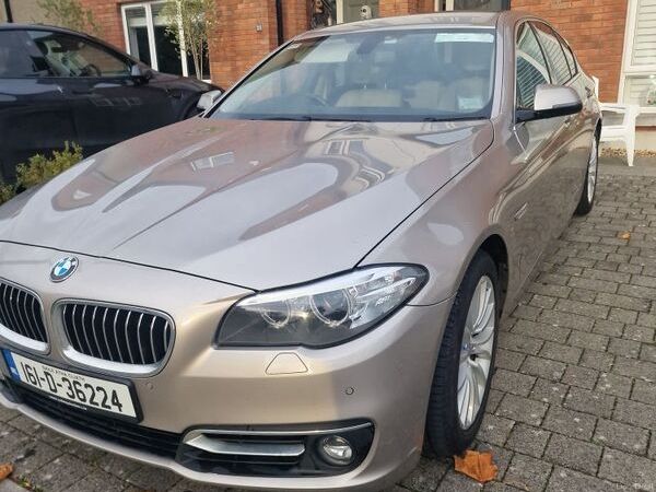 BMW 5-Series Saloon, Diesel, 2016, Silver