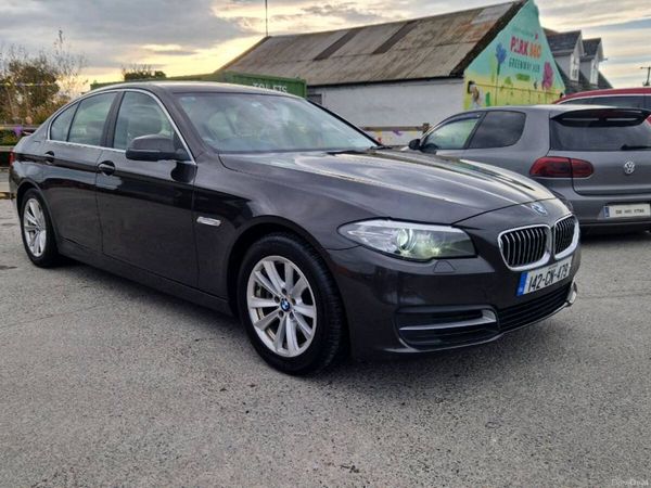 BMW 5-Series Saloon, Diesel, 2014, Brown