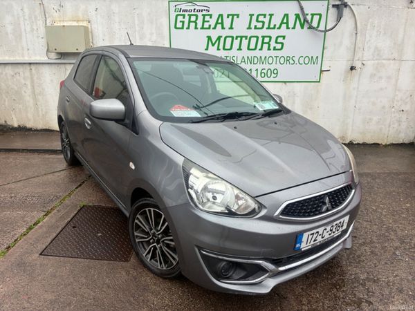 Mitsubishi Mirage Hatchback, Petrol, 2017, Grey