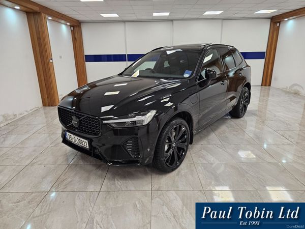 Volvo XC60 Estate, Petrol Plug-in Hybrid, 2025, Black