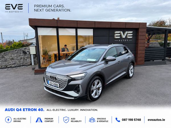 Audi Q4 e-tron SUV, Electric, 2023, Grey