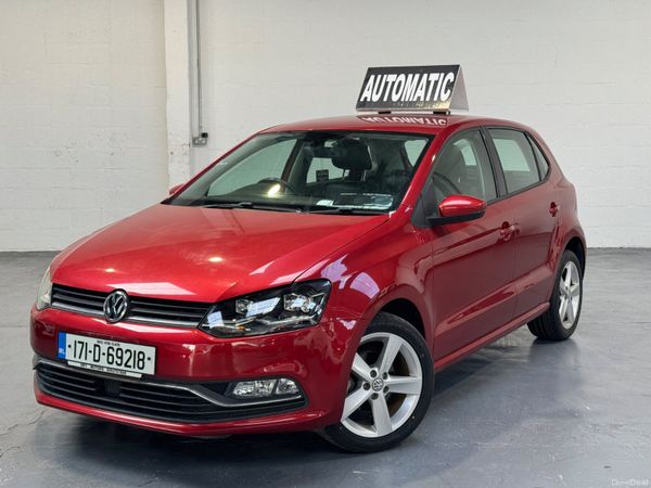 Volkswagen Polo Hatchback, Petrol, 2017, Red