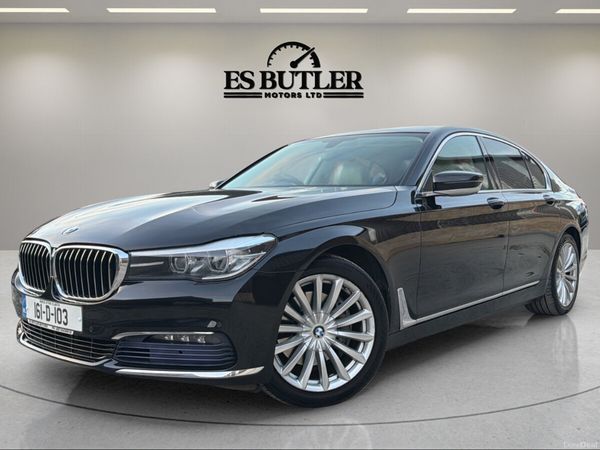 BMW 7-Series Saloon, Diesel, 2016, Black