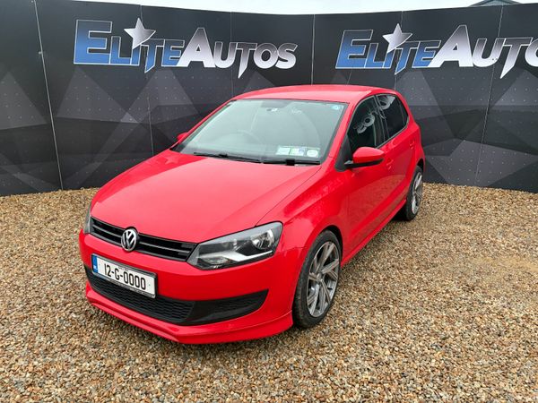 Volkswagen Polo Hatchback, Petrol, 2012, Red