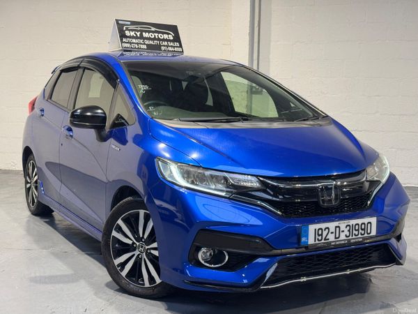 Honda Fit Hatchback, Petrol Hybrid, 2019, Blue