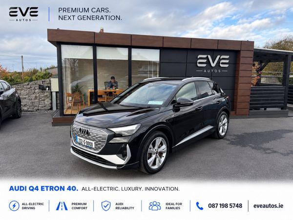 Audi Q4 e-tron SUV, Electric, 2023, Black