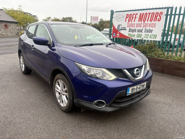 Nissan Qashqai Hatchback, Diesel, 2015, Blue
