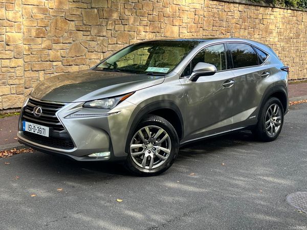 Lexus NX SUV, Petrol Hybrid, 2015, Silver