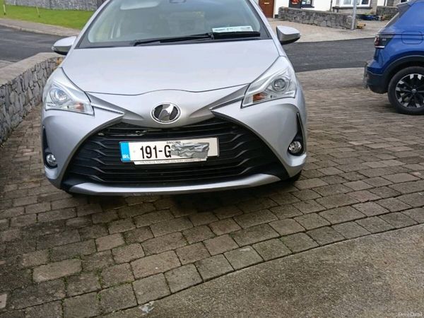 Toyota Vitz Hatchback, Petrol, 2019, Silver