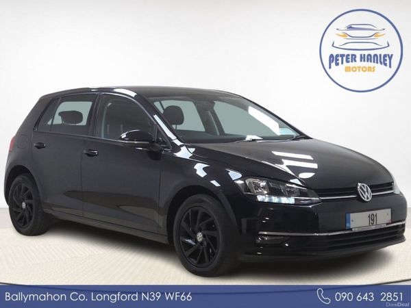 Volkswagen Golf Hatchback, Diesel, 2019, Black