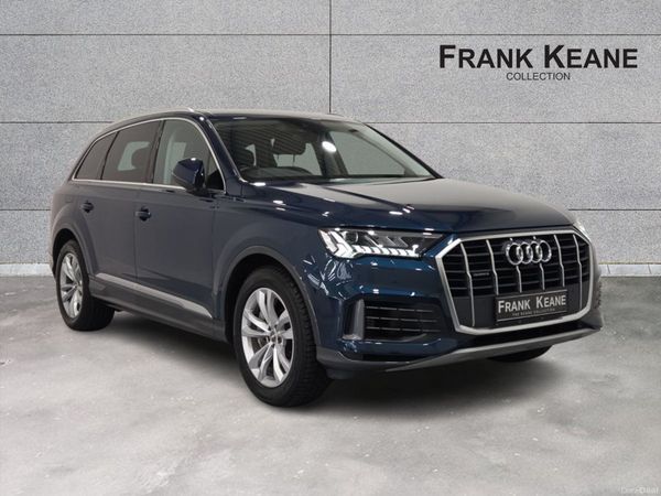 Audi Q7 SUV, Petrol Plug-in Hybrid, 2021, Blue