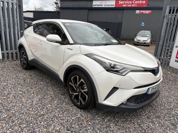 Toyota C-HR Hatchback, Petrol Hybrid, 2017, White