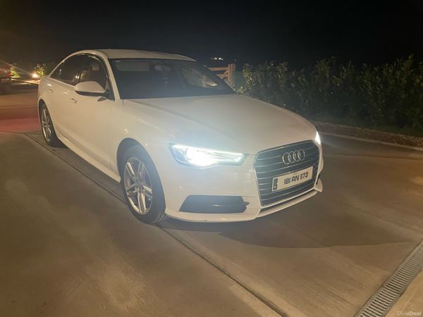 Audi A6 Saloon, Diesel, 2018, White