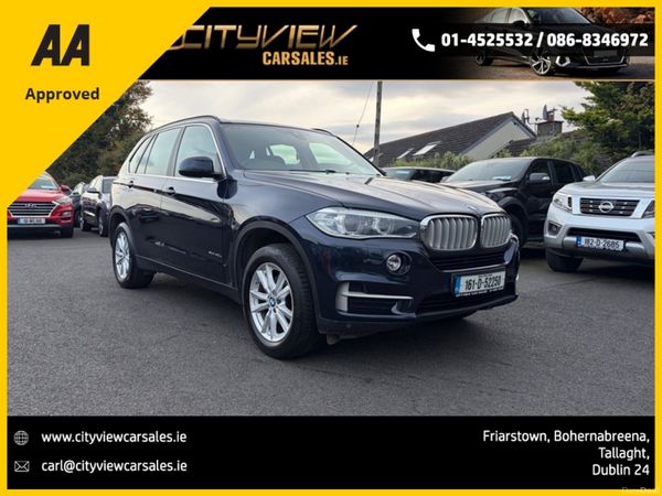 BMW X5 Estate, Petrol Plug-in Hybrid, 2016, Blue