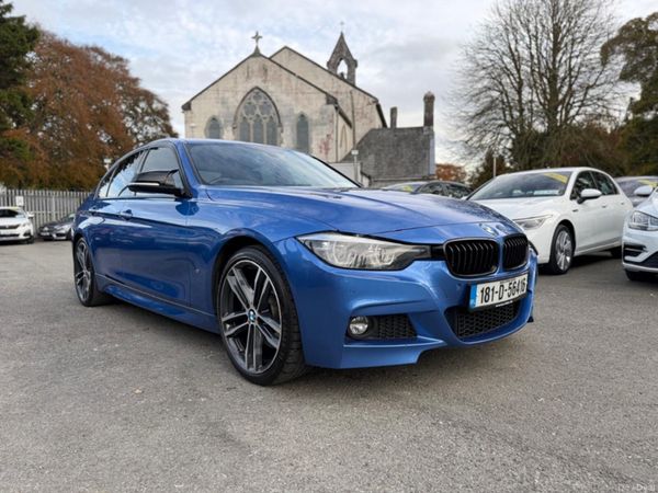 BMW 3-Series Saloon, Petrol Plug-in Hybrid, 2018, Blue
