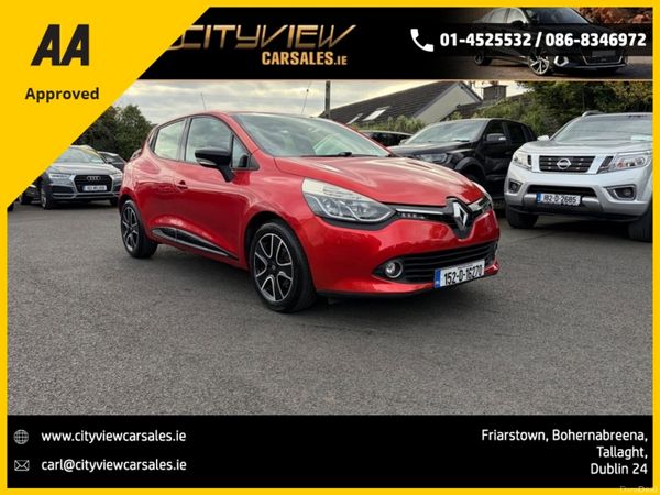 Renault Clio Hatchback, Petrol, 2015, Red