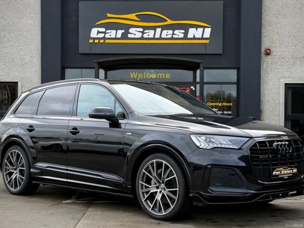 Audi Q7 SUV, Diesel Hybrid, 2021, Black