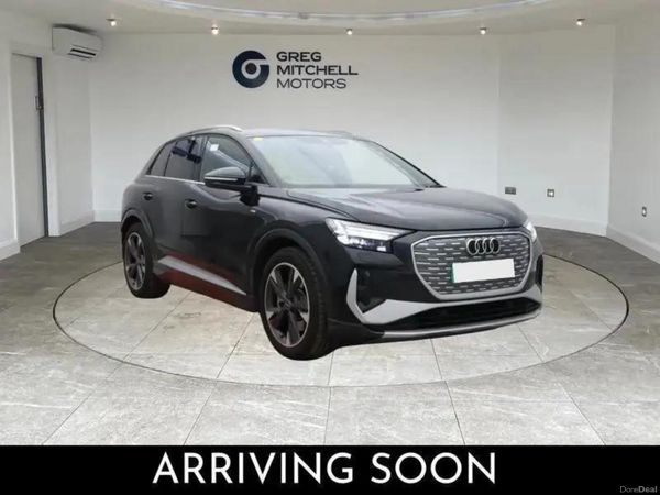 Audi Q4 SUV, Electric, 2026, Black