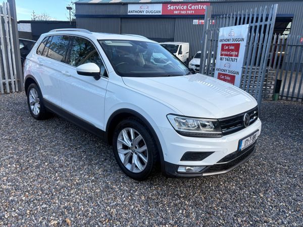 Volkswagen Tiguan SUV, Diesel, 2017, White