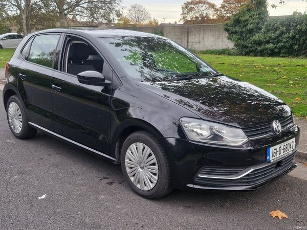 Volkswagen Polo Hatchback, Petrol, 2016, Black