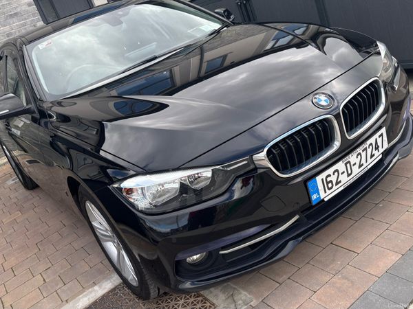 BMW 3-Series Saloon, Petrol Plug-in Hybrid, 2016, Black