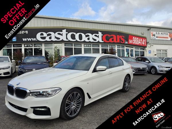 BMW 5-Series Saloon, Diesel, 2017, White