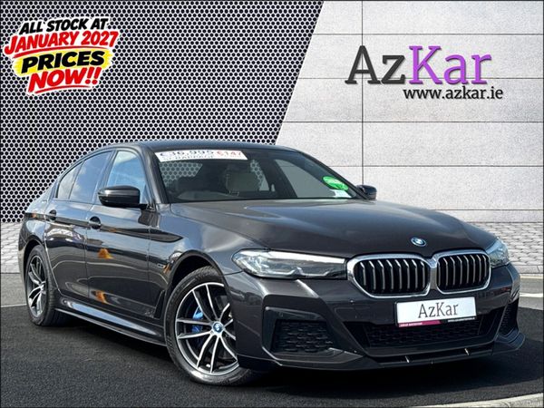 BMW 5-Series Saloon, Petrol Plug-in Hybrid, 2022, Grey