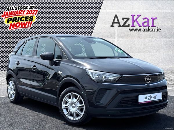 Opel Crossland X Hatchback, Petrol, 2021, Black