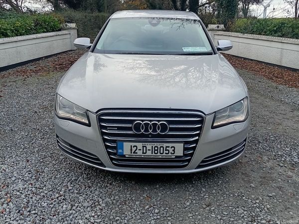 Audi A8 Saloon, Diesel, 2012, Silver
