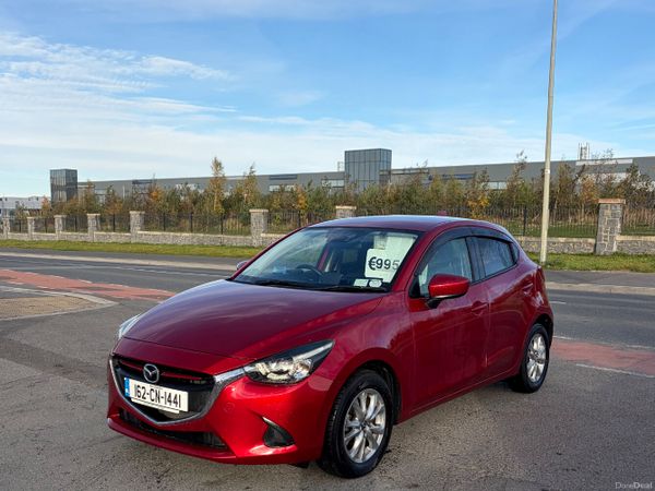 Mazda Demio Hatchback, Petrol, 2016, Red
