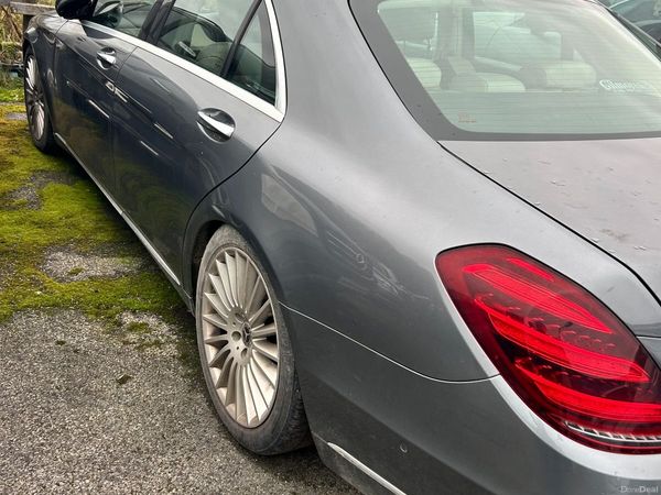 Mercedes-Benz S-Class Saloon, Diesel, 2018, Grey