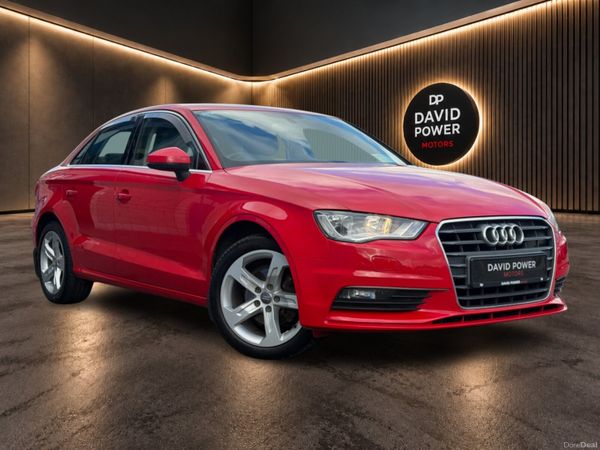 Audi A3 Saloon, Diesel, 2015, Red