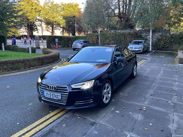 Audi A4 Saloon, Diesel, 2017, Black