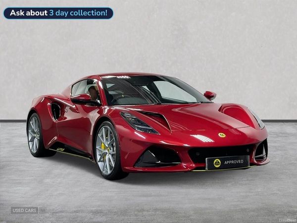 Lotus Emira Coupe, Petrol, 2023, Red