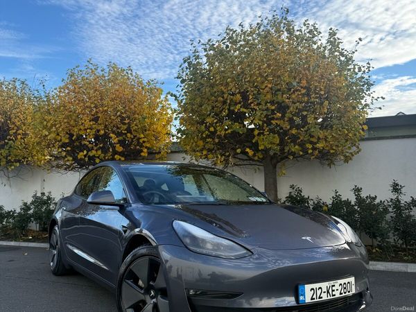 Tesla Model 3 Saloon, Electric, 2021, Grey