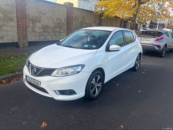 Nissan Pulsar Hatchback, Petrol, 2017, White