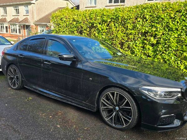 BMW 5-Series Saloon, Diesel, 2017, Black