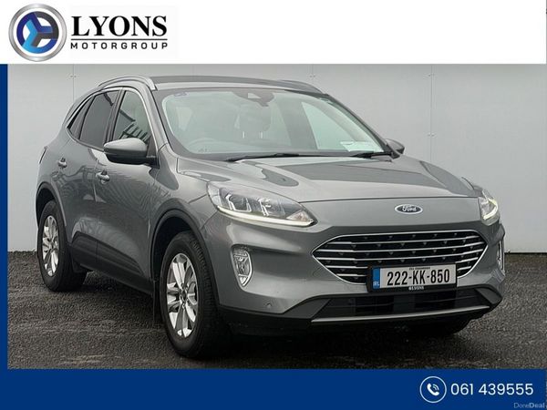 Ford Kuga SUV, Petrol Hybrid, 2022, Grey