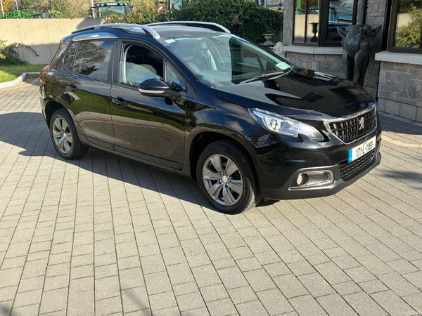 Peugeot 2008 Estate, Petrol, 2017, Black