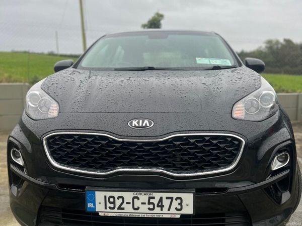 Kia Sportage SUV, Diesel, 2019, Black
