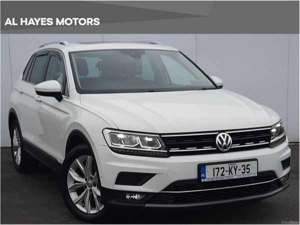 Volkswagen Tiguan SUV, Diesel, 2017, White
