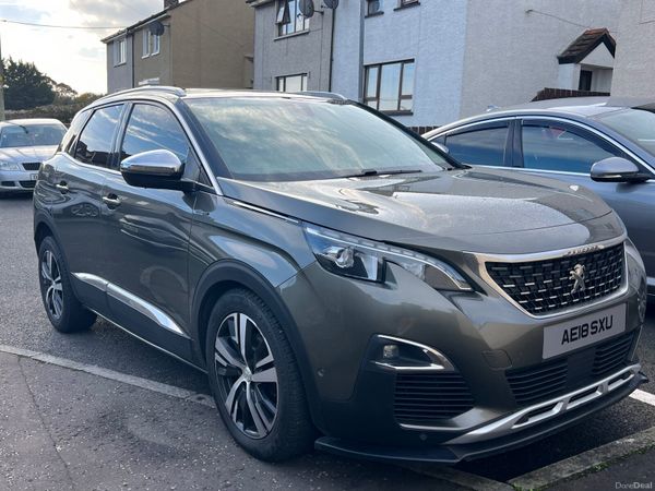 Peugeot 3008 SUV, Petrol, 2018, Grey