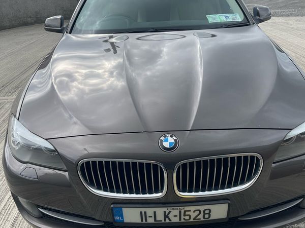 BMW 5-Series Saloon, Diesel, 2011, Brown