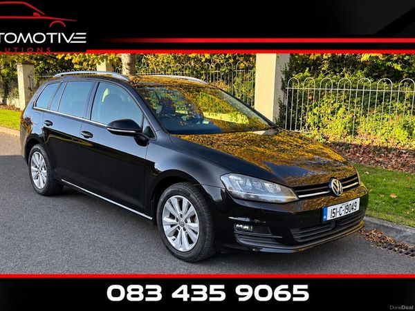Volkswagen Golf Estate, Petrol, 2015, Black