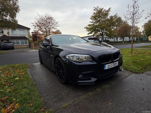 BMW 5-Series Saloon, Diesel, 2012, Black