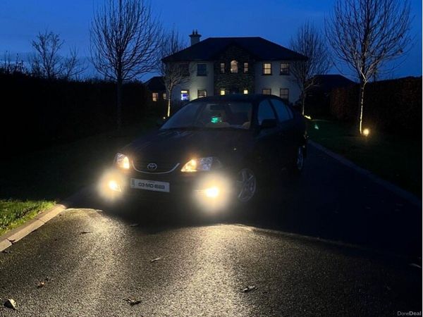 Toyota Avensis Saloon, Petrol, 2003, Black