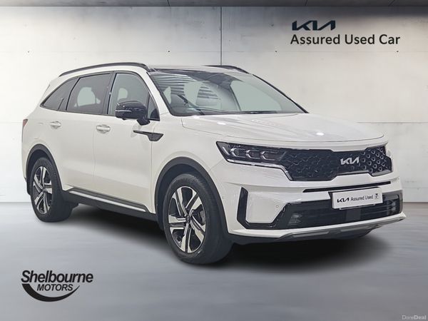 Kia Sorento SUV, Petrol Hybrid, 2023, White