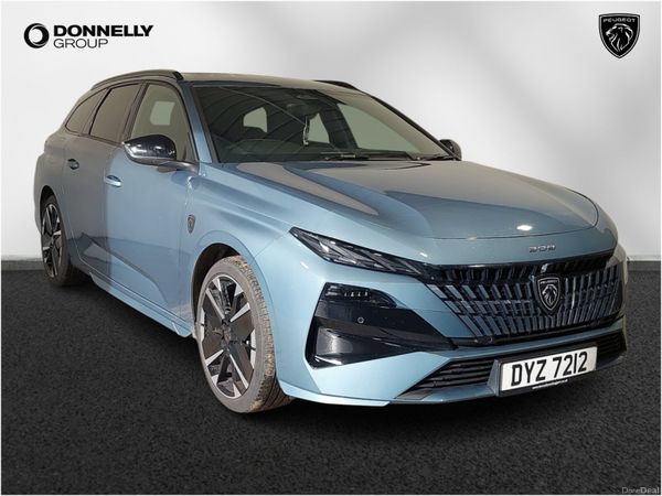 Peugeot 308 Estate, Petrol, 2025, Blue