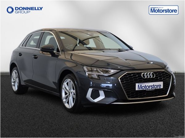 Audi A3 Hatchback, Petrol Hybrid, 2023, Grey