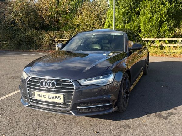 Audi A6 Saloon, Diesel, 2015, Blue